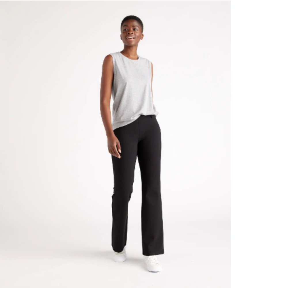 Quince Ultra Stretch Ponte Bootcut Pant  Petite NWT SM